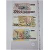 Image 1 : 4 Banco centro do Brazil bills - 1 500, 1 1000, 1 10000 uncirculated