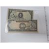 Image 1 : 2 Japanese notes 1 X 1, 1 X 100