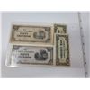 Image 1 : 4 Japanese government notes 2 X 1, & 2 X 50