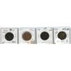 Image 1 : 4 1¢ NFLD coins 1904, 07, 09, 20