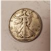 Image 1 : 1945 Walking Liberty US 90% silver half dollar
