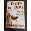 Image 1 : Dad's Barbeque Tin Sign