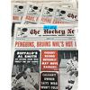 Image 1 : 75-76 Vol 29 No 21-25 The Hockey News Barber Clarke Leach Flyers Hot Line, Gary Unger New Iron Man