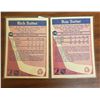Image 2 : 1984-85 OPC Ron + Rich Sutter Rookies