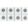 Image 1 : Eight Silver Canadian Quarters - 1959-1966