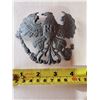 Image 1 : German Prussian metal helmet badge (large) WOW!!