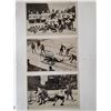 Image 2 : 5 1936 Germany olympic trading cards - all feature Canadian hockey teams - original