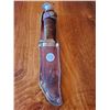 Image 2 : Vintage hunting knife 4.5" blade - unmarked