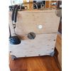 Image 3 : Telephone in oak cabinet Northern Electric used by Trainsmen - direct connect to line wires