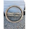 Image 1 : 30" wooden pulley wheel - repurpose project???