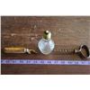 Image 1 : Wood Handle Bottle Opener, Cork Screw And Heavy Bulb