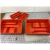 Image 2 : LOT OF VINTAGE TUPPERWARE TUPPERCRAFT CRAFT ORGANIZERS