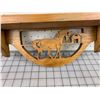 Image 2 : WOODEN HORSE SHELF