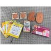Image 1 : CRAFT LOT BUTTERFLY PAPER PUNCH COTTON PRESS MOLDS ETC