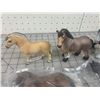 Image 3 : LOT OF SCHLEICH TOY HORSES NOS