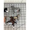 Image 2 : LOT OF SCHLEICH TOY HORSES NOS