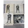 Image 1 : LOT OF QUAKER OATS HOCKEY PHOTO CARDS TORONTO MAPLE LEAFS