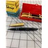 Image 5 : VINTAGE WRITING LOT FOUNTAIN PENS ETC