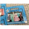 Image 3 : 1990s VINTAGE PAPER DOLLS UNUSED MAGNETIC GENE SETS