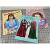 Image 1 : 1980s VINTAGE PAPER DOLLS UNCUT BOOKS BARBRA STANWYCK JOAN CRAWFORD GRETA GARBO