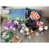 Image 1 : LOT OF PLUSH TOYS CLEAN LEPRECHAUN FINDING NEMO ETC