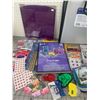 Image 2 : LOT OF SCRAP BOOK CRAFTING SUPPLIES AND ORGANIZER