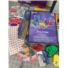 Image 5 : LOT OF SCRAP BOOK CRAFTING SUPPLIES AND ORGANIZER