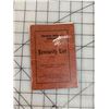 Image 1 : CANADIAN NATIONAL RAILWAY 1936 SENIORITY LIST HANDBOOK PRINCE ALBERT