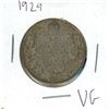 Image 1 : 1929 Canadian 50 Cent Coin (VG)