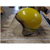 Image 1 : JOHN DEERE SNOWMOBILE HELMET 1970'S W/ SHIELD