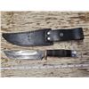 Image 2 : HUNTING KNIFE W/ SHEATH STAMPED FRIVAS