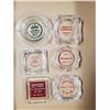 Image 1 : ASSORTED SASK BUSINESS ADVERTISING ASHTRAYS