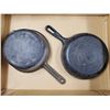 Image 2 : 2 CAST IRON COOKWARE