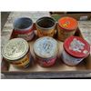 Image 1 : 6 TOBACCO TINS