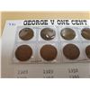 Image 2 : 8 GEORGE V ONE CENTS ASST YEARS 1928-1936