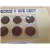 Image 3 : 6 GEORGE V ONE CENTS 1932-1936
