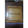 Image 2 : 2 Wooden Wall Hanging Display Racks