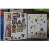 Image 4 : Lot of Misc. Books/Vintage Sticker Albums