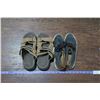 Image 1 : Two Pairs Footwear, Sandals New. Sizes Unkown