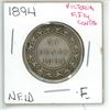 Image 1 : 1894 Victoria ¢50 Newfoundland F