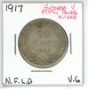 Image 1 : 1917 George V ¢50 Silver Newfoundland Vg