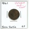 Image 1 : 1861 Victoria Half Cent Nova Scotia EF