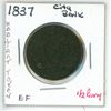 Image 1 : 1837 City Bank ½Penny EF