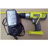 Image 1 : Ryobi Electric Drill with Charger & Case