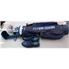 Image 1 : Golf Clubs, Bag & sz.10 Men's Etonic Golf Shoes