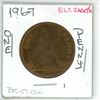 Image 1 : 1967 Elizabeth One Penny British