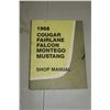 Image 1 : 1968 Cougar Fairlane Falcon Montego Mustang Shop Manual