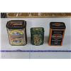 Image 1 : Lot of 3 Tins (Harley Davidson, etc.)