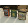 Image 2 : Lot of 3 Tins (Harley Davidson, etc.)
