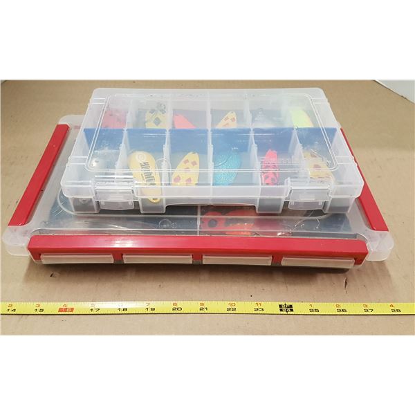 2 Organizers & Fishing Lures